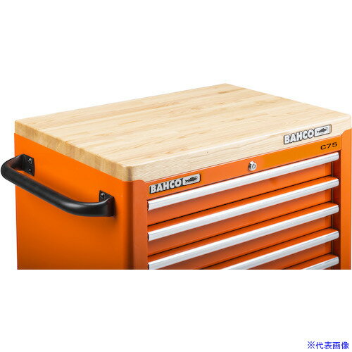 ■BAHCO ロールキャブ(1475K/1485K)用チェスナットウッドトップ 1470KXLACTW(3849072)[送料別途お見積り..