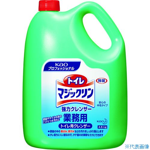 ■Kao 業務用トイレマジックリン 強力クレンザー 4.5Kg 021212(3855481)