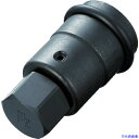 ■TONE インパクト用ヘキサゴンソケット(差替式) 差込角19.0mm 対辺寸法24mm 6AH24H(3876047)