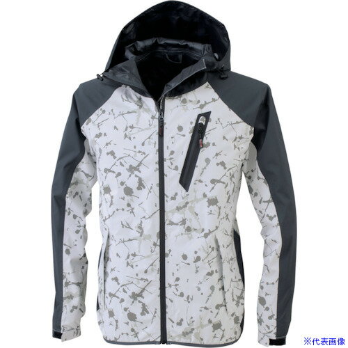 ■ジーベック レインジャケット32005-222-4L 320052224L(3878593)[送料別途見積り][法人・事業所限定][..