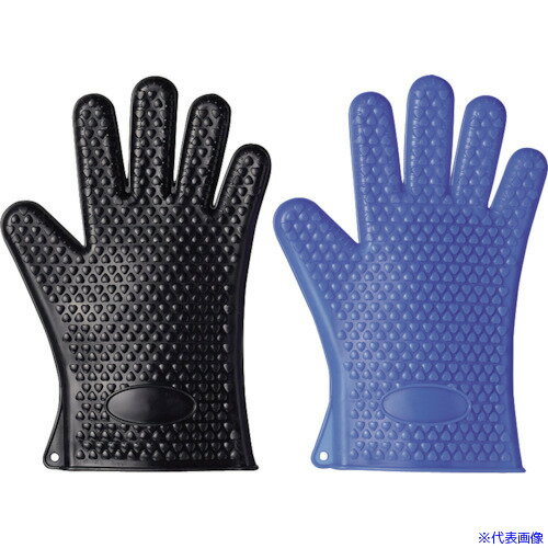 ■エムテートリマツ MTIシリコングローブ ブルー SG−11BL 056356002(3883062)