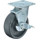 ■ハンマー 特殊樹脂車輪 自在 SP付 150mm 519BPSHBN150(3892981)(4)