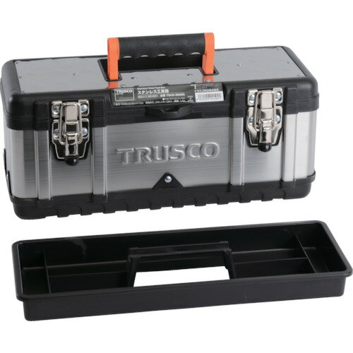 TRUSCO ステンレス工具箱 Sサイズ TSUS3026S 3894851 