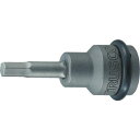 ■TRUSCO インパクト用ヘキサゴンソケットソケット(差込角9.5)対辺3mm THX303(3898792)