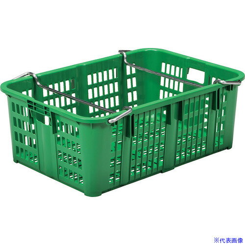 ■サンコー サンテナーA#100Pグリーン 109101 10910102GR603(3907679)[送料別途お見積り][法人限定][外..