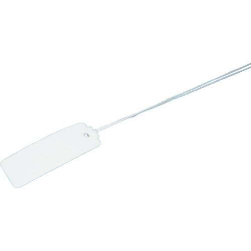 ■未来 カラーエフR (プラスチック製・線名札) 縦×横×厚さ:43×15×1.0mm 20枚入 KF1HLW(3908429)