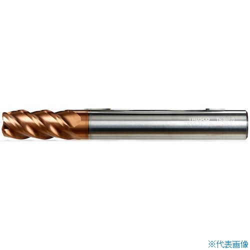 ■TRUSCO エンドミル 超硬ハイヘリカルラジアスエンドミル(4枚刃)Φ5XR0.2 TS50TCRHE4050R0.2(3920891)