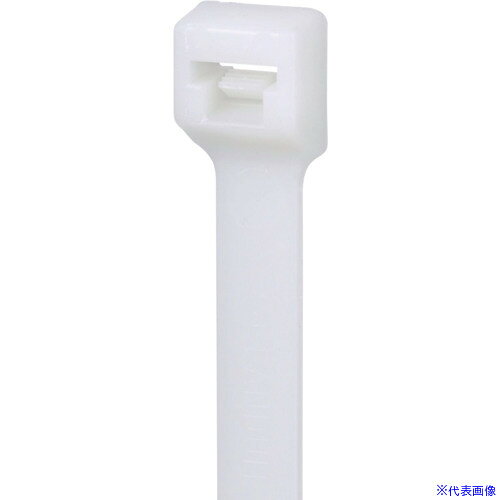 ■PANDUIT ナイロン結束バンド スーパーグリップ 屋内用 ナチュラル 長さ:79mm 幅:2.3mm 1000本入り PLT80−M PLT80M(3928998)×10[送料別途お見積り][法人限定][掲外取寄]