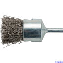 ■BURRTEC クリンプ軸付きエンドブラシ MEBA-22S 3754000(3929205)