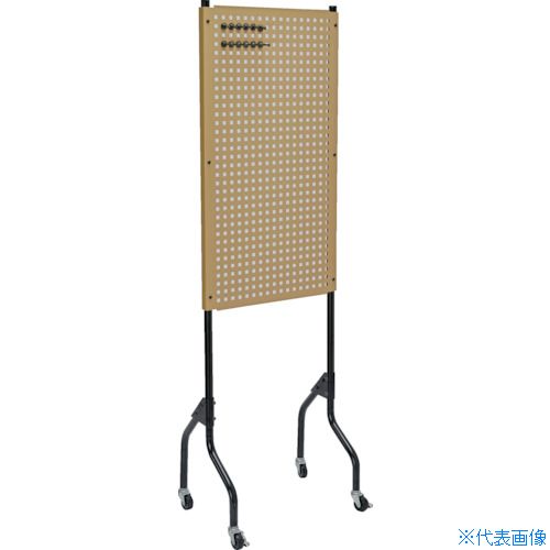 オレンジブック トラスコ中山　TRUSCOTRUSCO ライトパンチングパネル パネリーナ キャスター付 LS色 〔品番:TUR1CLS〕[ 注番:3937465]特長●壁際での工具管理に最適で、工具類の管理状況が一目で把握できます。●多目的に使えるパンチングパネルラックです。●従来品のフックも使用可能です。用途●工具の分類。仕様●間口(mm)：485●奥行(mm)：410●高さ(mm)：1600●最大積載量(kg/台)：20●パネル色：ライトサイド●パンチングボード(mm)縦×横：890×485●支柱径(mm)：25.4●均等荷重(kg)：20.0仕様2●パンチングボード：485×890mm(角穴10×10mm)●キャスター：自在式 50mm (2個)　自在式(ストッパー付)　50mm (2個)●色：ライトサンド色(パネル)材質/仕上●本体:スチール●丸込みフタ:ポリエチレン●キャスター金具:スチール●車輪:ゴム●パンチングボード・支柱パイプ・受け:スチール（メラミン焼き付け塗装）●フックボルト・取付ボルト:スチール（黒染め）●フランジナット・四角ナット・ワッシャ:スチール（三価ユニクロメッキ）セット内容/付属品●フックL・S 各6個注意原産国（名称）日本JANコード4550414365920本体質量7.6kgオレンジブック トラスコ中山　TRUSCOTRUSCO ライトパンチングパネル パネリーナ キャスター付 LS色 〔品番:TUR1CLS〕[注番:3937465][本体質量：7.6kg]《包装時基本サイズ：922×500×45》〔包装時質量：9kg〕分類》物流・保管用品》工場用保管設備》パネルラック☆納期情報：仕入れ先通常在庫品 (欠品の場合有り)