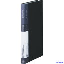 ■KING JIM シンプリ−ズクリア−ファイル A4タテ型 黒 40ポケット 136SPWBK(3960129)