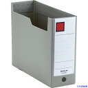 ■KING JIM GボックスPP A4ヨコ型 グレー 100mm 4633NGY(3960226)
