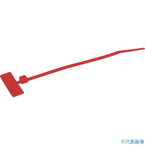 ■TRUSCO マーキングタイ 長さ110mm (100本入) TRMCD110R(3961903)