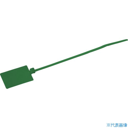 オレンジブック トラスコ中山　TRUSCOTRUSCO マーキングタイ 長さ130mm (100本入) 〔品番:TRMCD130GN〕[ 注番:3961927]特長●結束した電線やケーブルなどを分別する際に油性ペンで書き込み、またはシール貼付にて識別や表示ができます。用途●結束した電線やケーブルなどの識別。仕様●色：グリーン●幅(mm)：2.5●長さ(mm)：130●表示プレート寸法縦×横(mm)：20×28●最大結束径(mm)：25●引張強度(N)：78.4●厚さ(mm)：1.1●最小結束径(mm)：3●一度締めると、切断しない限り外すことはできません。仕様2●使用温度範囲：-40〜80℃●屋内用●印字方法：油性ペン●UL規格品●書き込みスペース縦×横(mm)：20×28材質/仕上●ナイロン66セット内容/付属品注意●屋内で使用してください。●ナイロン製品は乾燥し、含水量が低下すると折れやすくなりますので、開封後はお早めにご使用ください。●開封後、保管する場合は袋を密閉してください。●厳寒期はナイロン製品が固まりやすくなりますので、室温に戻してからご使用ください。●提供不可：chemSHERPA原産国（名称）台湾JANコード4550414340323本体質量90gオレンジブック トラスコ中山　TRUSCOTRUSCO マーキングタイ 長さ130mm (100本入) 〔品番:TRMCD130GN〕[注番:3961927][本体質量：90g]《包装時基本サイズ：240×120×25》〔包装時質量：90g〕分類》電子機器》電設配線部品》ケーブルタイ☆納期情報：仕入れ先通常在庫品 (欠品の場合有り)