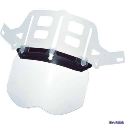 ■ミドリ安全 ヘルメット 交換用シールド面 SC−11用 4007100903(3965074)