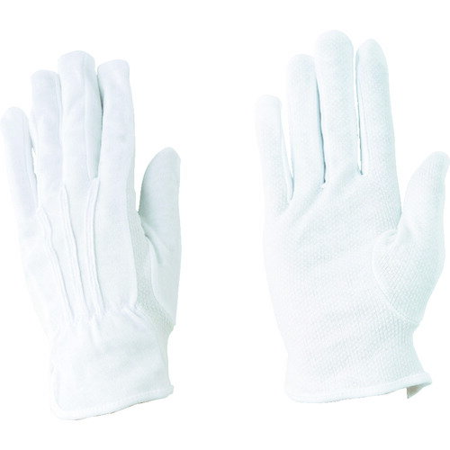 ■川西 純綿スベリ止付スムス手袋 5P L 2689L(3979164)