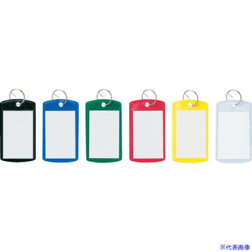 ■OP キーホルダー名札 ソフトタイプ 大 6枚入 KH40(4005732)