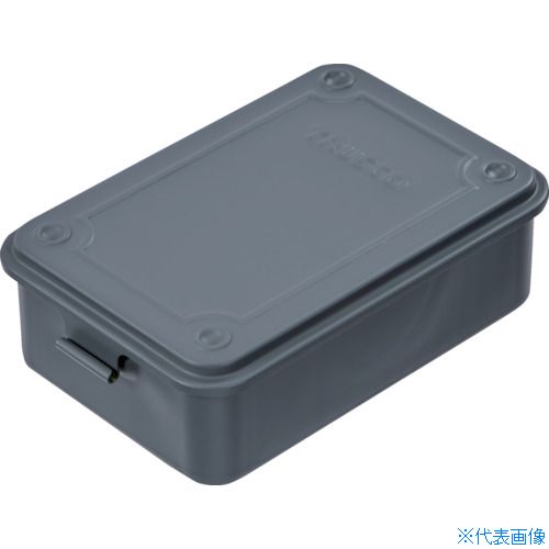 ■TRUSCO トランク型工具箱 154X105X52 アーセナルグレー T150DG(4017326)