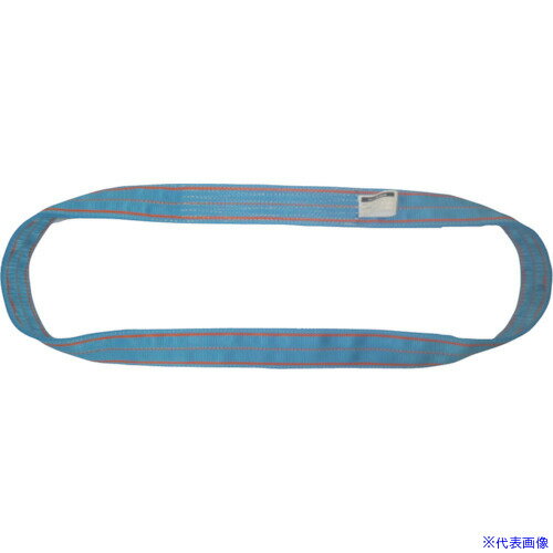 ■TESAC ブルースリング(JIS4等級・エンドレス形)荷重6.3t 全長3.75m 4N75X3.75(4023954)[送料別途見積..