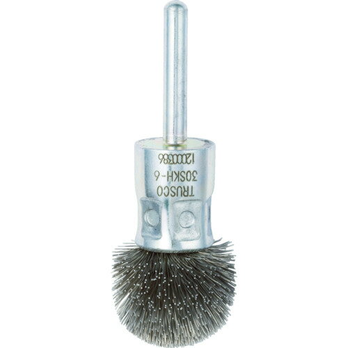 ■TRUSCO 傘型ステンレスブラシ 半円型 Φ30 30SKH6(4026951)