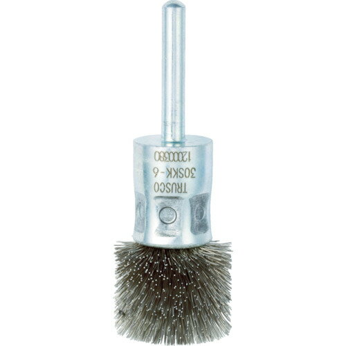 ■TRUSCO 傘型ステンレスブラシ 角型 Φ30 30SKK6(4027001)