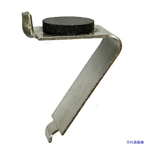 ■フジテック ステン棚柱P17用フック ゴム付 16654(4030076)[送料別途お見積り][法人限定][掲外取寄]