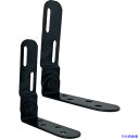 ■IRIS 527206 防災用品 家具転倒防止L字金具(2個セット) ブラック JTKL2(4030079)
