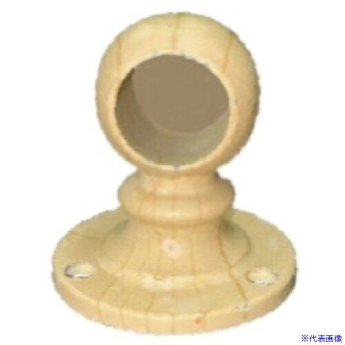 ■フジテック カラー白木色ブラケット19止 30093(4036384)[送料別途お見積り][法人限定][掲外取寄]