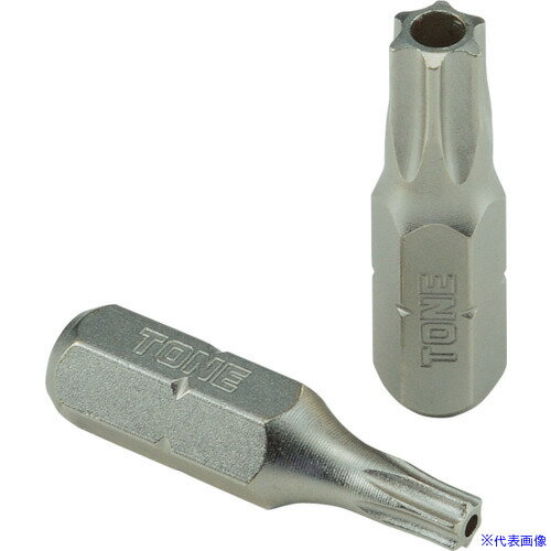 ■TONE T型トルクスビット(いじり防止タイプ) 先端規格T9 BTT9HS(4057732)