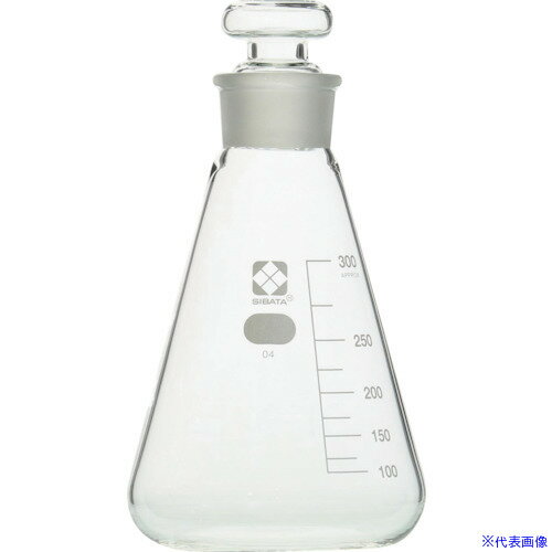 オレンジブック トラスコ中山　TRUSCOSIBATA 共栓三角フラスコ 300mL 10入 〔品番:0103300300A〕[ 注番:4070019]特長●口元に、ガラス製の共通すり合わせ共栓が付属した三角フラスコです。●目安となる目盛りが付いているので便利です。仕様●容量(ml)：300●目盛間隔(ml)：25●外径(mm)：87●高さ(mm)：138●適合栓：27仕様2材質/仕上●ほうけい酸ガラスセット内容/付属品注意原産国（名称）台湾JANコード4589988669745本体質量0.16kgオレンジブック トラスコ中山　TRUSCOSIBATA 共栓三角フラスコ 300mL 10入 〔品番:0103300300A〕[注番:4070019][本体質量：0.16kg]《包装時基本サイズ：405×190×170》〔包装時質量：2kg〕分類》研究用品》理化学用品》フラスコ☆納期情報：メーカー取り寄品（弊社より発送）