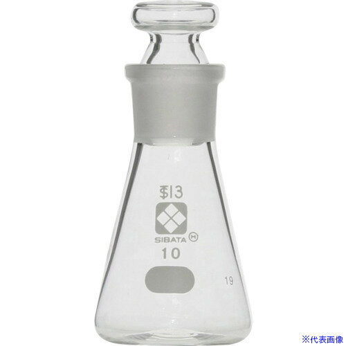 オレンジブック トラスコ中山　TRUSCOSIBATA 共栓三角フラスコ 10mL 6入 〔品番:010330010A〕[ 注番:4077780]特長●口元に、ガラス製の共通すり合わせ共栓が付属した三角フラスコです。●目安となる目盛りが付いているので便利です。仕様●容量(ml)：10●外径(mm)：30●高さ(mm)：50●適合栓：13仕様2材質/仕上●ほうけい酸ガラスセット内容/付属品注意原産国（名称）台湾JANコード4589988669684本体質量0.016kgオレンジブック トラスコ中山　TRUSCOSIBATA 共栓三角フラスコ 10mL 6入 〔品番:010330010A〕[注番:4077780][本体質量：0.016kg]《包装時基本サイズ：110×75×60》〔包装時質量：200g〕分類》研究用品》理化学用品》フラスコ☆納期情報：メーカー取り寄品（弊社より発送）