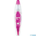 ■PLUS 43449)ホワイパ-ラッシュ カ-トリッジ6mテ-プ幅5mmピンク WH065RPK(4078179)