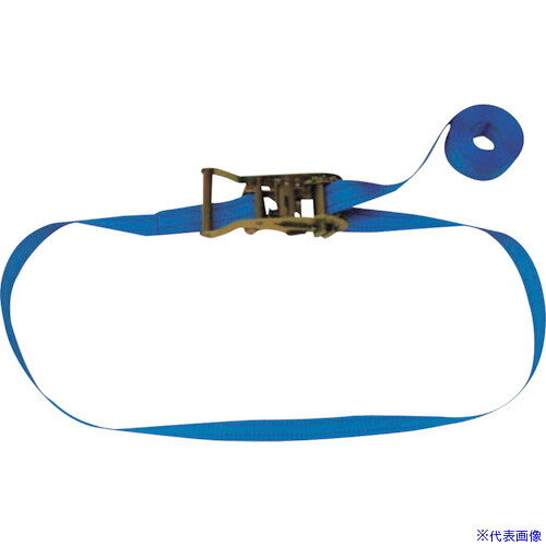 ■TESAC ラッシングベルト(ベルト荷締機)ラチェットバックル式エンドレスタイプ R20N020000A(4081425)[送料別途見積り][法人・事業所限定][外直送]