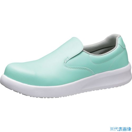 ■ミドリ安全 先芯入り超耐滑作業靴 ハイグリップ・ザ・フォース NHF−600 グリーン 25.0cm NHF600GN25.0..