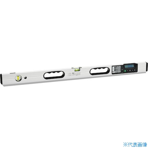 オレンジブック トラスコ中山　TRUSCOエビスダイヤモンド 磁石付デジタルレベル 900mm 〔品番:ED90DGLMN〕[ 注番:4105346]特長●デジタル自動表示機能で立ち上り（mm/m)・角度(°）・勾配(％）が測定できます。●任意ゼロの設定ができます。●6本線気泡管で1/100(1分勾配)・2/100(2分勾配)の測定が出来ます。●精度調整ネジを回して気泡管の調整が出来ます。●デジタル表示部は反転機能付きで高所作業で役立ちます。●デジタル表示部が発光するバックライト付きです。●測定基準面がゴム磁石付で鉄骨工事に便利です。●専用のソフトケース付きです。用途●水平・垂直・立ち上がり・角度・勾配の測定に。仕様●長さ(mm)：900●高さ(mm)：60.5●厚さ(mm)：31●マグネット：1ヵ所●最小表示：角度：0.05°、立上り：1mm/M、勾配：0.1%●デジタル表示部精度：角度±0.05°(0°/90°)、±0.20°(0.05°〜89.95°)●気泡管精度：±1.00mm/m=±0.0573°以内●気泡管感度：0.35mm/m=0.0201°(ED-26DGLN、ED-26DGLMNは気泡管なし)●電源：積層型9V乾電池(S-006P)×1個(付属)●保護等級：防水・防じん(IP65相当)仕様2材質/仕上●本体：アルミ合金押出材硬化処理●気泡管：アクリル樹脂●デジタル表示部：ABS樹脂セット内容/付属品●9V6P型乾電池（S-006P）×1個●専用ソフトケース注意原産国（名称）日本JANコード4950515124127本体質量1137gオレンジブック トラスコ中山　TRUSCOエビスダイヤモンド 磁石付デジタルレベル 900mm 〔品番:ED90DGLMN〕[注番:4105346][本体質量：1137g]《包装時基本サイズ：970×140×90》〔包装時質量：1800g〕分類》測定・計測用品》測量用品》水平器☆納期情報：仕入れ先通常在庫品 (欠品の場合有り)