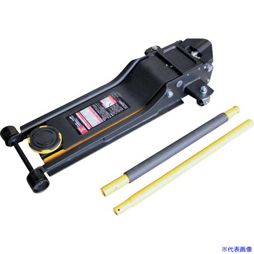 オレンジブック トラスコ中山　TRUSCOMeltec 2t油圧超低床ガレージジャッキ 〔品番:MP20T〕[ 注番:4117984]特長●車両のジャッキアップ作業に適しています。●ツインピストン仕様ですばやくジャッキアップできます。●油圧式で少ない力で車両を持ち上げられます。仕様●ストローク(mm)：約540●揚力(kN)：19.6仕様2●最大耐荷重：2000kg(最大要諦質量) 19.6kN●最低／最高地上高(mm)：約75mm／約615●本体サイズ(mm)：約915(W)×160(H)×372(D)●ハンドルサイズ(mm)：約1200●ハンドル取付後全長(mm)：約2450●サドルサイズ(mm)：約φ120×14(H)×7(厚み)●作動油：油圧潤滑油(ISO VG32)●油量：約250cc●使用温度範囲：-20℃〜60℃●ストローク(mm)：約540材質/仕上セット内容/付属品注意●ジャッキで持ち上げた車両の下には入らず、作業時はリジッドラック等で確実に支持してください。●平坦で硬い地面で、車両の指定ジャッキポイントに使用してください。原産国（名称）中国JANコード4906918208506本体質量46.5kgオレンジブック トラスコ中山　TRUSCOMeltec 2t油圧超低床ガレージジャッキ 〔品番:MP20T〕[注番:4117984][本体質量：46.5kg]分類》荷役用品》ウインチ・ジャッキ》建築用・車輌用ジャッキ☆納期情報：オレンジブック掲載以外でメーカー直送品（送料元払い）【法人限定＝会社名ご記入お願い致します。】※北海道・沖縄・離島は運賃別途商品も含む