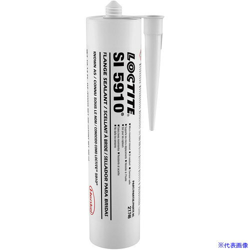 オレンジブック トラスコ中山　TRUSCOロックタイト フランジシール剤 液状ガスケット シリコーン 高変位 SI5910 300ml 〔品番:5910300〕[ 注番:4129413]特長●脱オキシムタイプのシリコンシール剤です。●低モジュラス／高伸び率を有します。、用途●板金、プラスチック、異種金属などのフランジシールに仕様●色：黒●容量(ml)：300●使用温度範囲(℃)：-55〜230●タイプ：シリコーン●硬度：ショアA：30●粘度：ペースト(チキソ)仕様2材質/仕上●主成分：シリコーンセット内容/付属品注意原産国（名称）アメリカJANコード本体質量450gオレンジブック トラスコ中山　TRUSCOロックタイト フランジシール剤 液状ガスケット シリコーン 高変位 SI5910 300ml 〔品番:5910300〕[注番:4129413][本体質量：450g]《包装時基本サイズ：48×49×283》〔包装時質量：498g〕分類》化学製品》接着剤・補修剤》工業用シーリング剤☆納期情報：オレンジブック掲載以外でメーカー直送品【法人限定＝会社名ご記入お願い致します。】