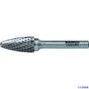 ■BAHCO 超硬バー 先丸トンガリ シングルカット 刃径6mm BAHF0618M06(4135075)
