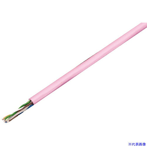 ■JAPPY Cat5e LANケーブル TPCC50.5X4PPINKJP(4137237)[送料別途お見積り][法人限定][掲外取寄]