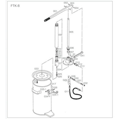 TRUSCO nhuP[^[FTK-8p ^N FTK017(4148843)