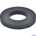 ■TRUSCO フェライト磁石 丸形・穴あり 外径80mmX厚み10mm 1個入 TF80RA1P(4151836)