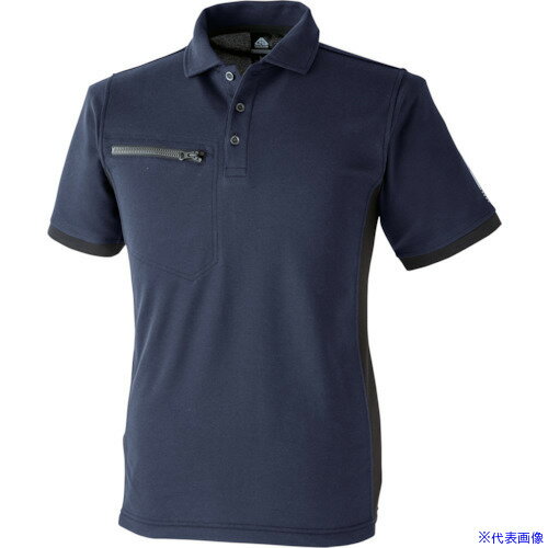 ■CHUSAN リフレクション半袖ポロコンSS 171102SS(4164262)[送料別途お見積り][法人限定][掲外取寄]