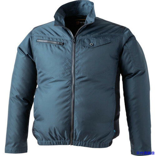 ■CHUSAN WZ ミニリップ・ジャケット N・ネイビー F 9109811F(4165036)[送料別途見積り][法人・事業所限定][掲外取寄]