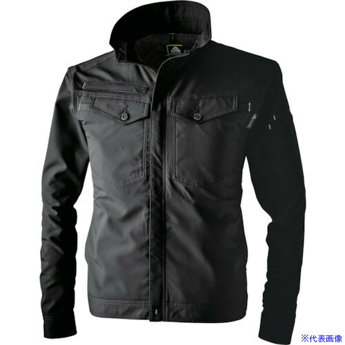 ■CHUSAN アクティブブルゾン クロ 6L 1968196L(4165240)[送料別途見積り][法人・事業所限定][掲外取寄]