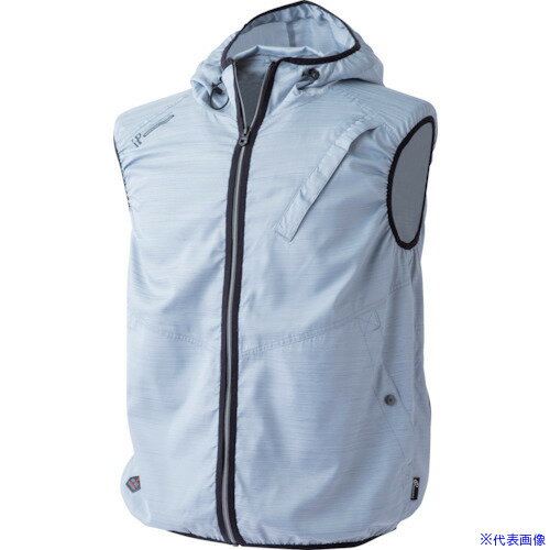 ■CHUSAN WZ ドビーコーティングフードベスト ブルー 3L 9872073L(4166055)[送料別途見積り][法人・事業所限定][掲外取寄]