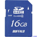 ■BUFFALO Class4 SDHCカード 16GB RSDCS16GC4B(4170658)