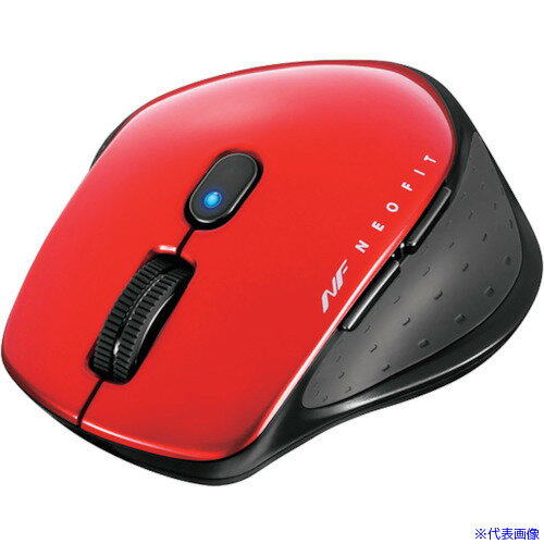 ■BUFFALO 無線 BlueLED 5ボタン NEOFITマウス Sサイズ レッド BSMBW510SRD(4170686) ■BUFFALO 無線 BlueLED 5ボタン NEOFITマウス Sサイズ レッド BSMBW510SRD(4170686)