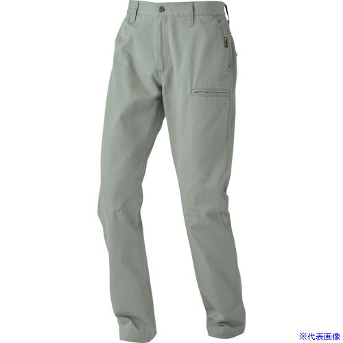 ■CHUSAN 綿100％スラックス アースグリーン 85 7700234385(4178642)[送料別途見積り][法人・事業所限定][掲外取寄]