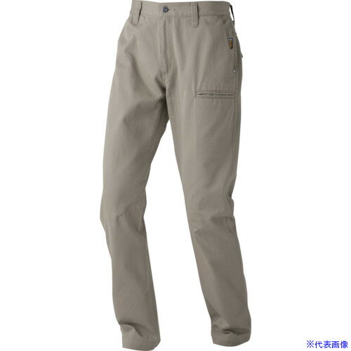 ■CHUSAN 綿100％スラックス ベージュ 82 7700030182(4185024)[送料別途見積り][法人・事業所限定][掲外..