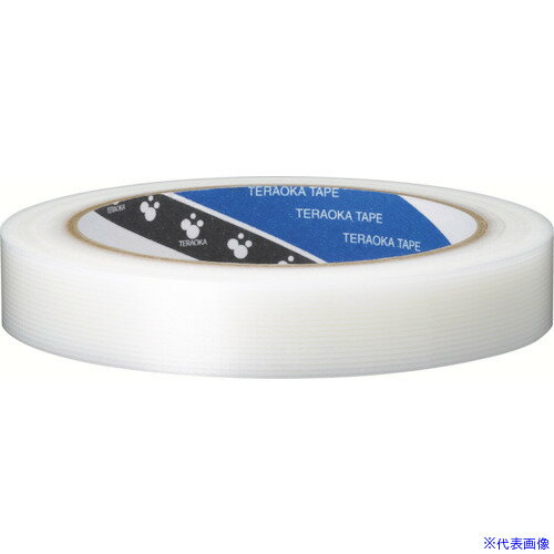■TERAOKA P-カットテープ NO.4142 透明 18mmX25M 4142TM18X25(4196279)(3)